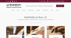 Desktop Screenshot of mybodyworkz.com